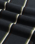 Far Afield Zigger Cardigan - Kuki Stripe - Grey Stripe Multi-Men's Sweaters-Brooklyn-Vancouver-Yaletown-Canada