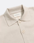 Far Afield Station Cardigan - Stone-Men's Sweaters-Brooklyn-Vancouver-Yaletown-Canada