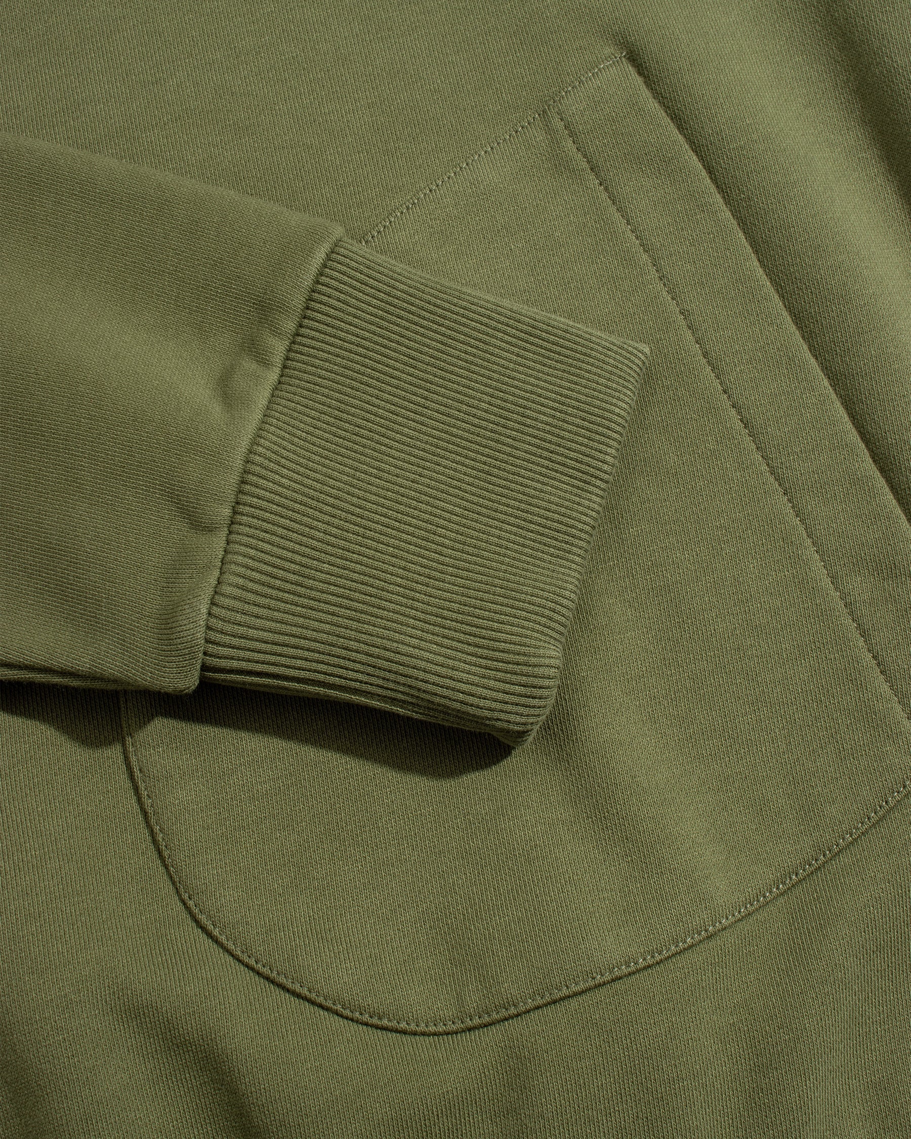 Far Afield Funnel Neck Sweatshirt - Green-Men's Sweatshirts-Brooklyn-Vancouver-Yaletown-Canada