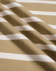 Far Afield Breton Stripe Long Sleeved T-Shirt - Sand/Cornstalk-Men's T-Shirts-Brooklyn-Vancouver-Yaletown-Canada