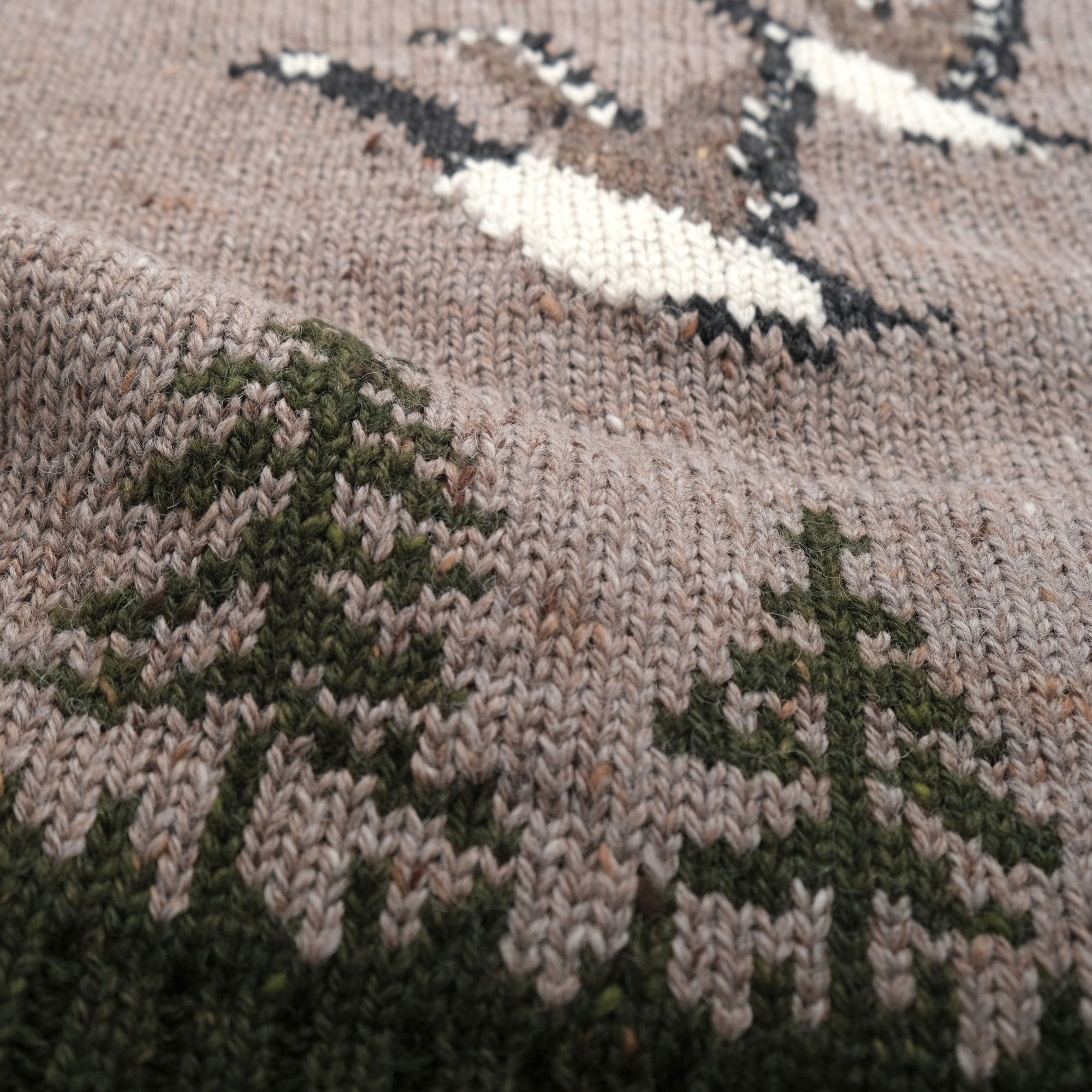 Outclass Zip Cardigan - Goose Motif-Men&#39;s Sweaters-Brooklyn-Vancouver-Yaletown-Canada