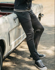 Kato - The Axe Slim French Terry - Charcoal Grey-Men's Pants-Yaletown-Vancouver-Surrey-Canada