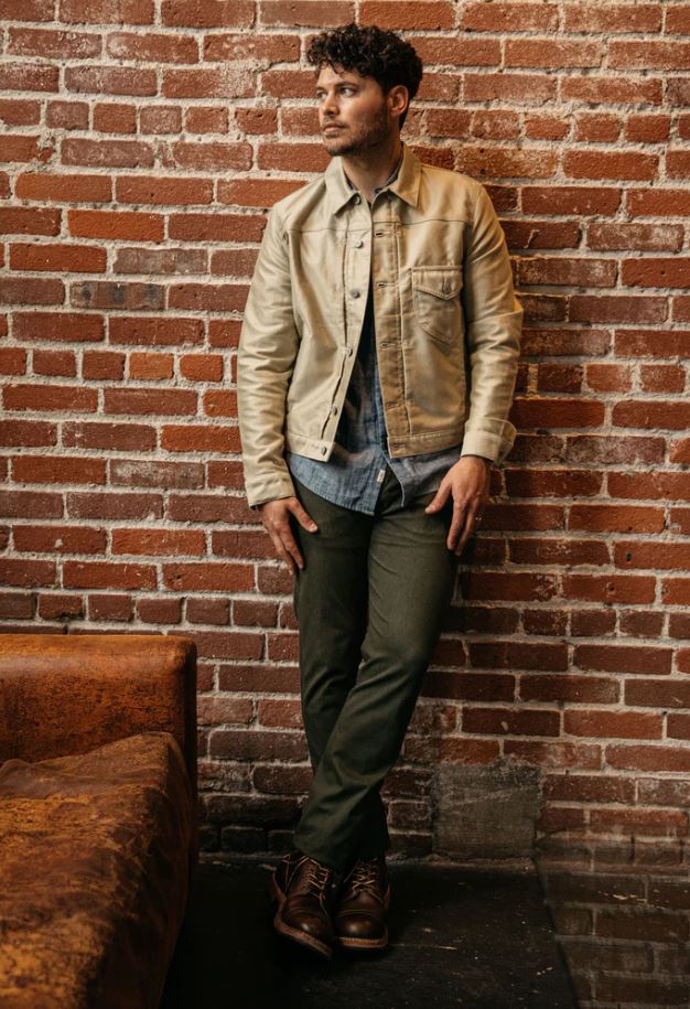 Kato - The Axe Slim French Terry - Military Green-Men&#39;s Pants-Yaletown-Vancouver-Surrey-Canada