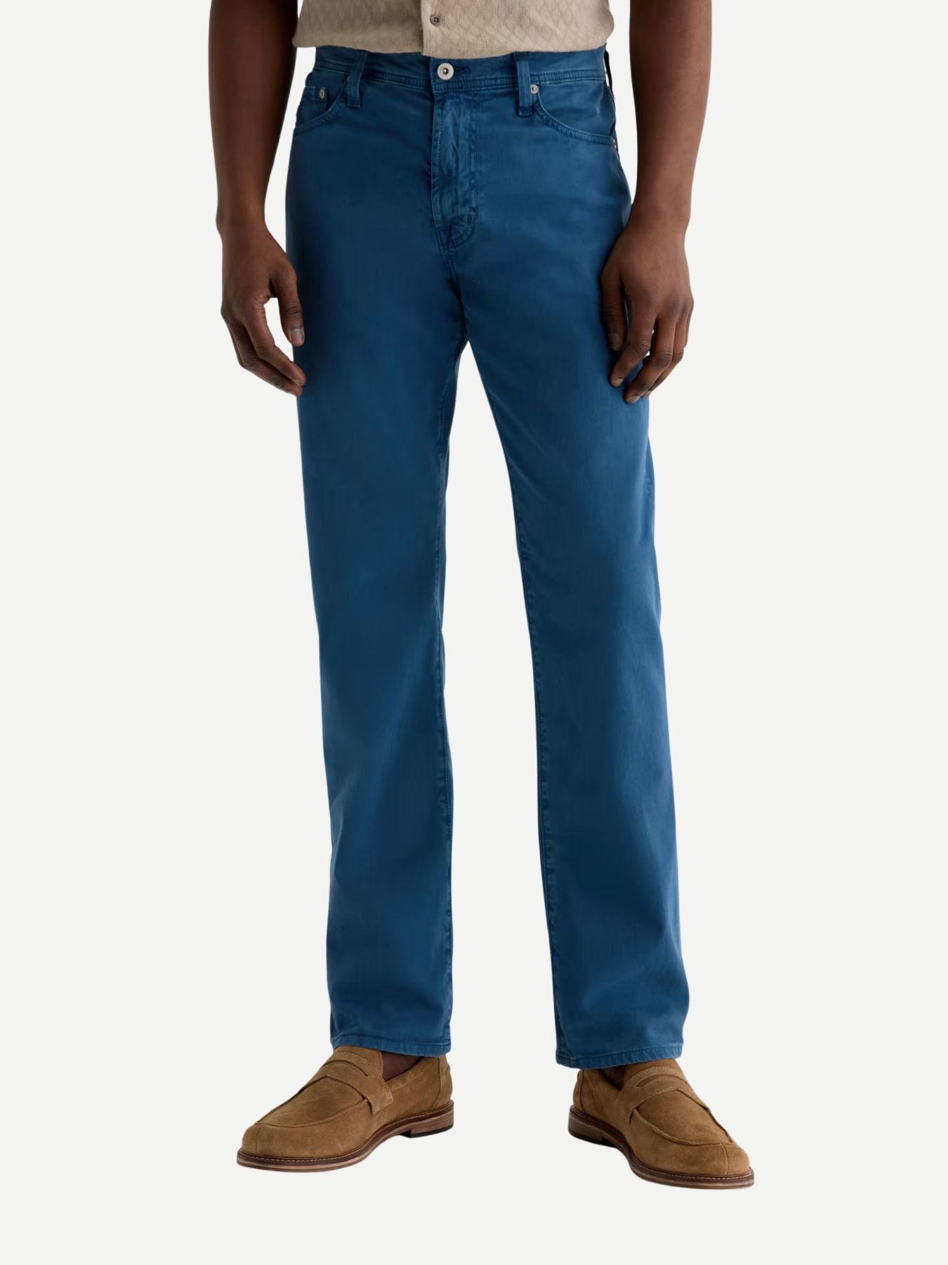 AG Everett Denim - Sulfur Deep Sea-Men's Pants-Brooklyn-Vancouver-Yaletown-Canada