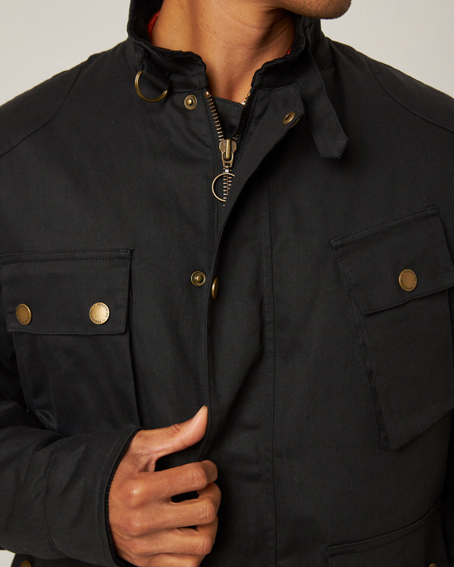Peregrine Baxter Coat - Black-Men&#39;s Coats-Brooklyn-Vancouver-Yaletown-Canada