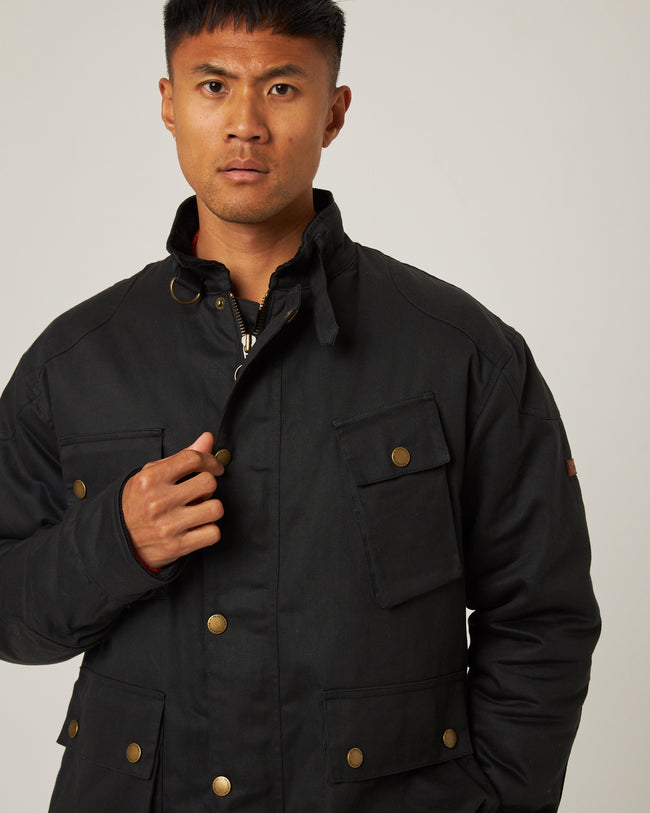 Peregrine Baxter Coat - Black-Men&#39;s Coats-Brooklyn-Vancouver-Yaletown-Canada