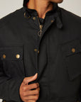Peregrine Baxter Coat - Black-Men's Coats-Brooklyn-Vancouver-Yaletown-Canada