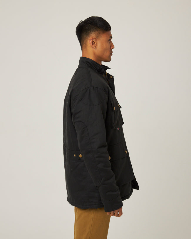Peregrine Baxter Coat - Black-Men&#39;s Coats-Brooklyn-Vancouver-Yaletown-Canada