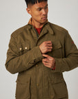 Peregrine Baxter Coat - Dusty Green-Men's Coats-Brooklyn-Vancouver-Yaletown-Canada