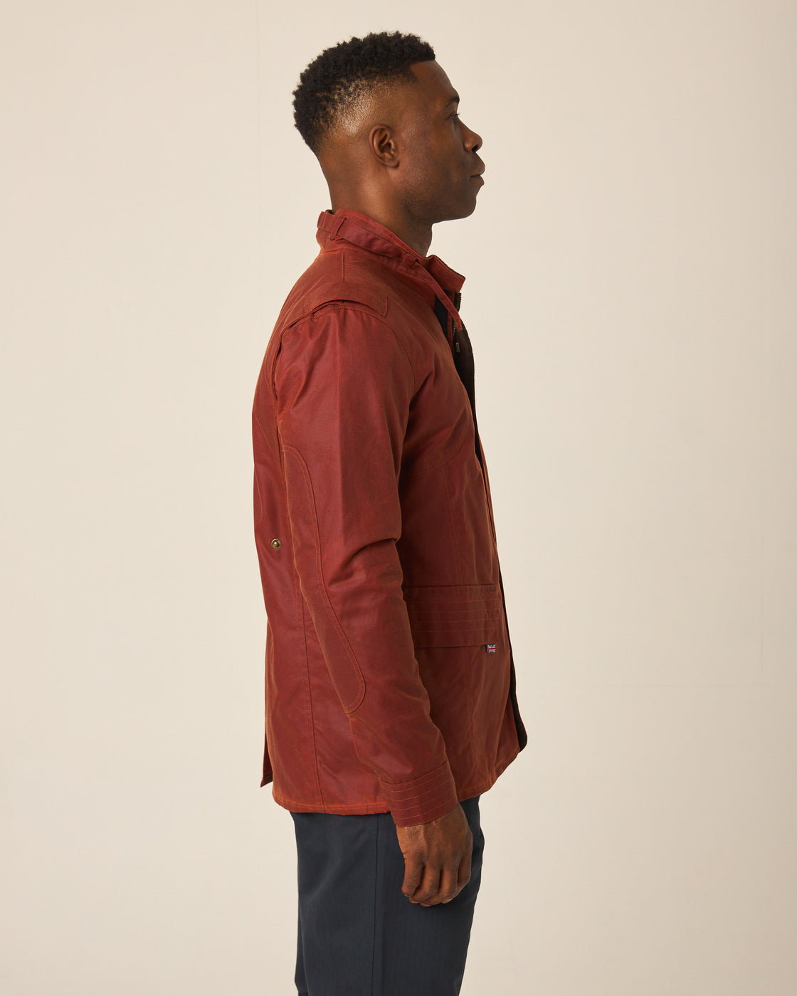 Peregrine Bexley Jacket - Brick-Men's Jackets-Brooklyn-Vancouver-Yaletown-Canada