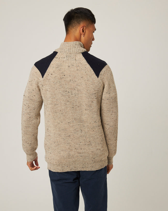 Peregrine Bexley Quarter Zip Jumper - Skiddaw-Men's Sweaters-Brooklyn-Vancouver-Yaletown-Canada