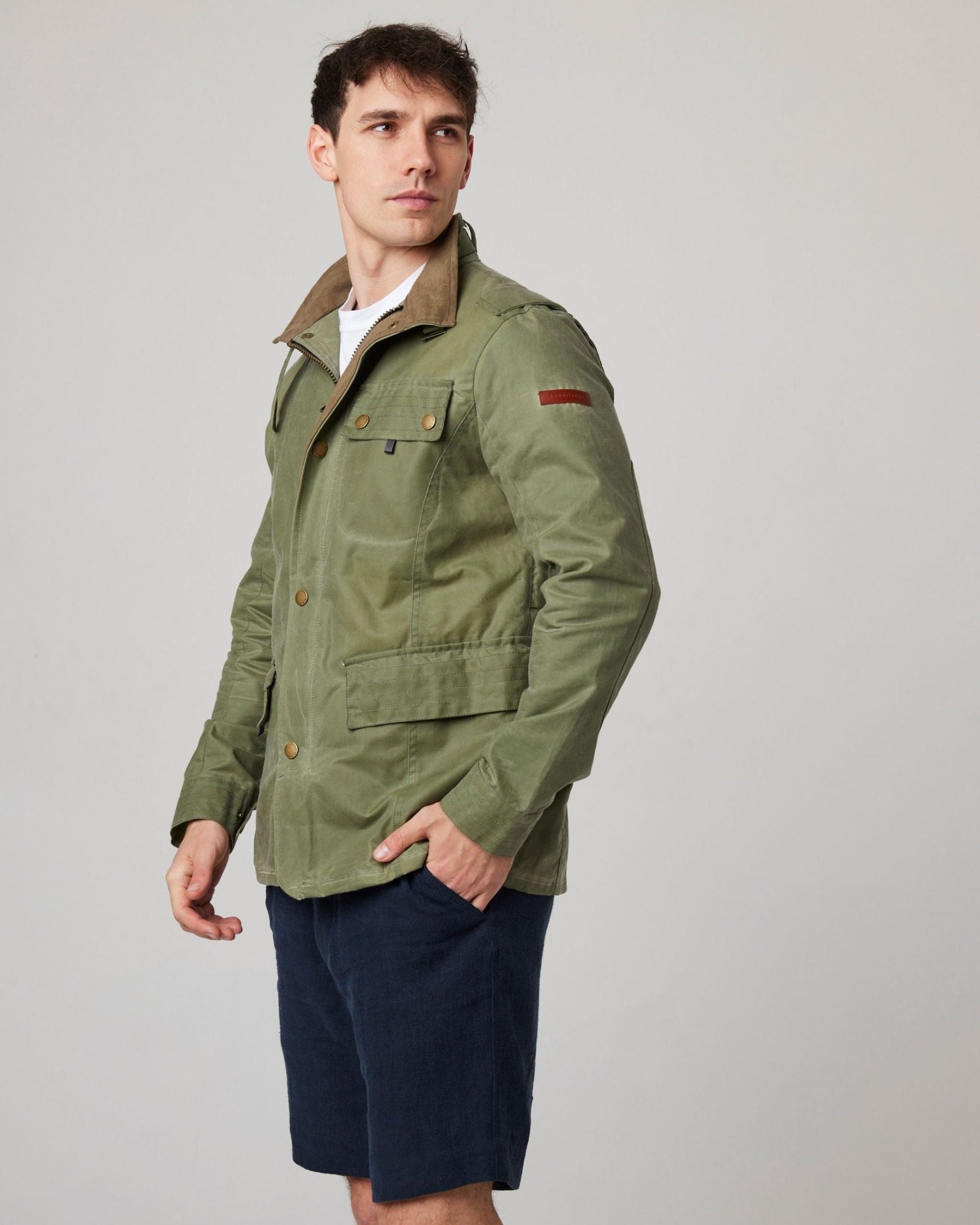 Peregrine Bexley Jacket - Sage-Men's Jackets-Brooklyn-Vancouver-Yaletown-Canada