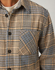 Peregrine Blunt Overshirt - Charles Check-Men's T-Shirts-Brooklyn-Vancouver-Yaletown-Canada