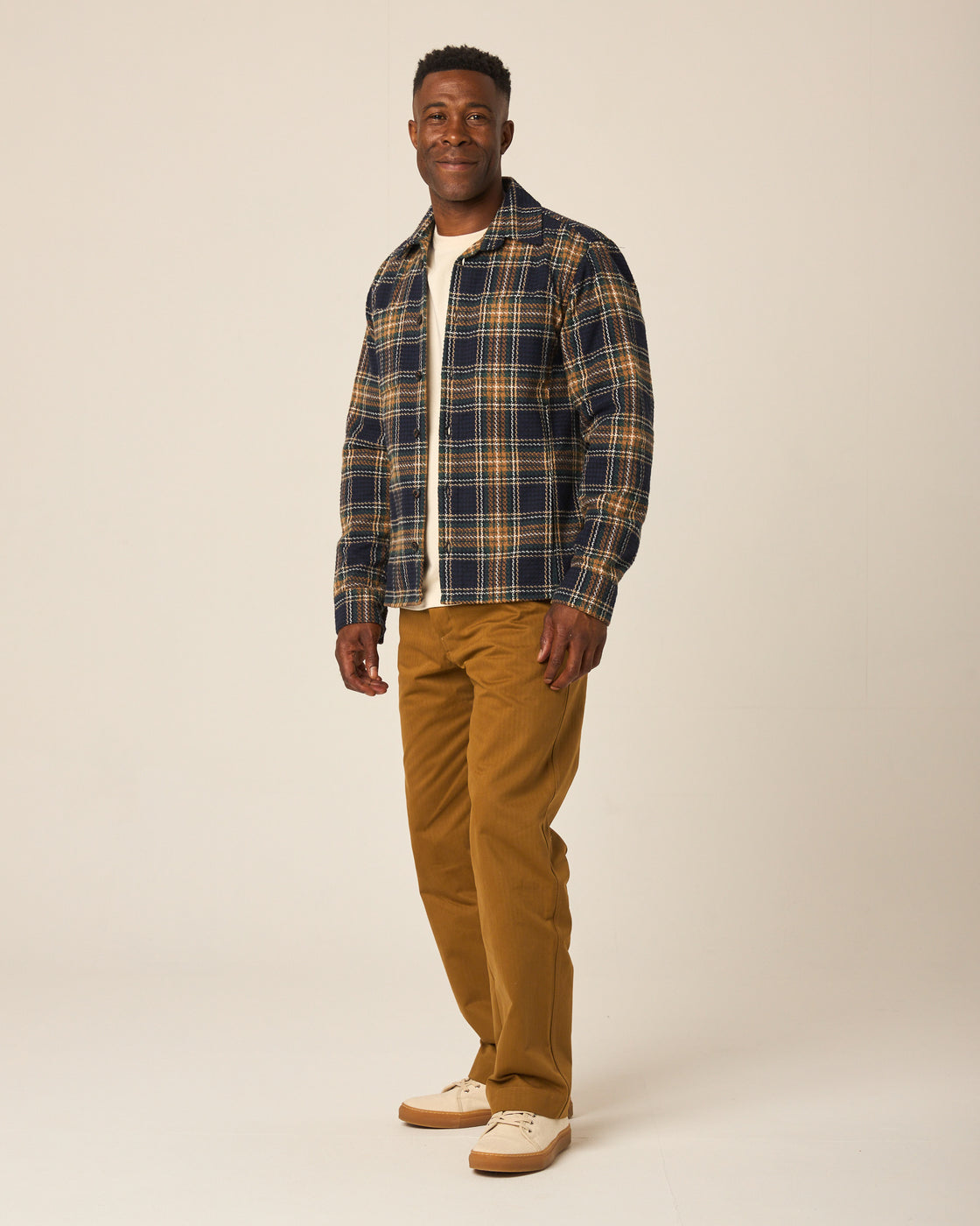 Peregrine Blunt Overshirt - Harry Check-Men's Shirts-Brooklyn-Vancouver-Yaletown-Canada