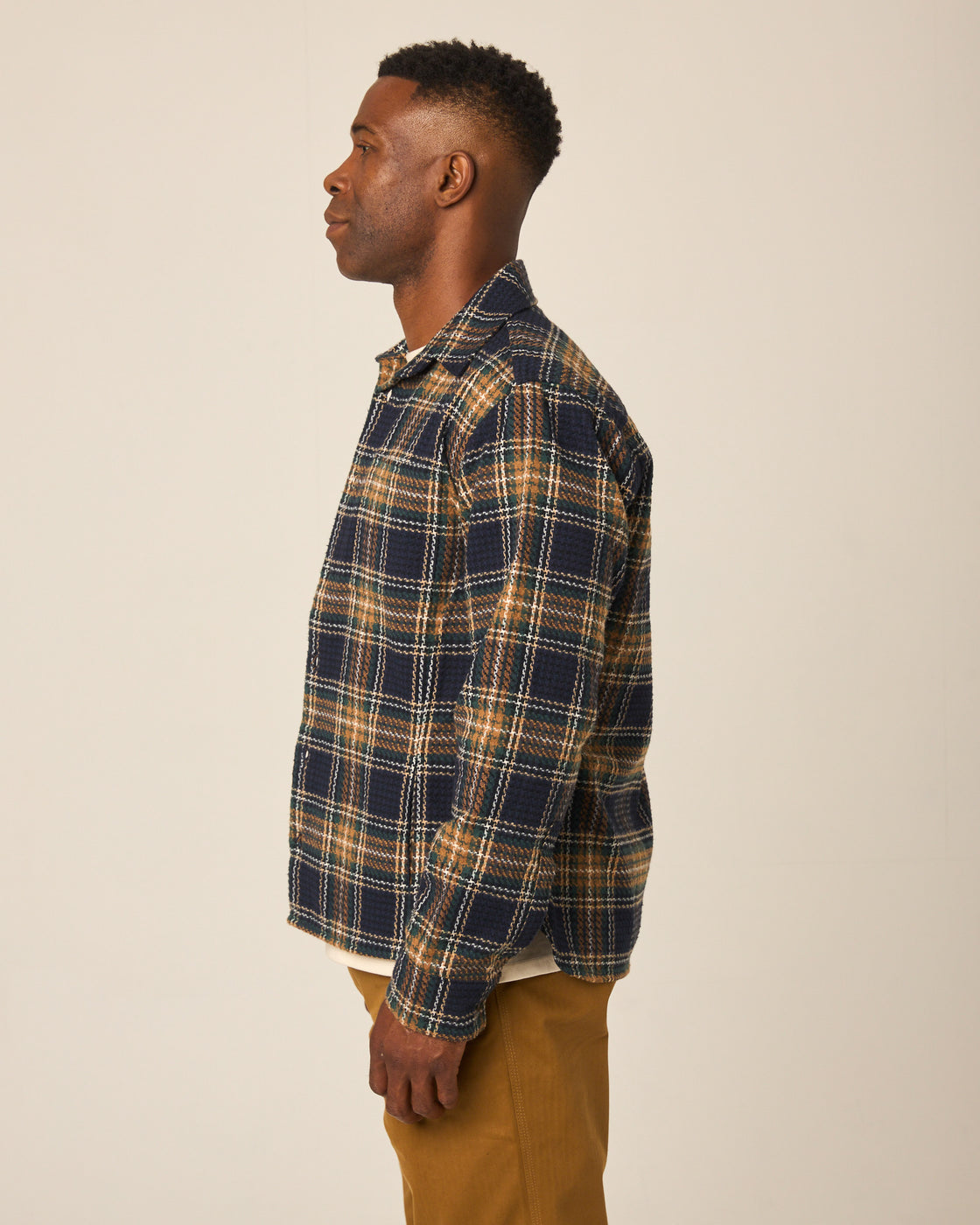 Peregrine Blunt Overshirt - Harry Check-Men's Shirts-Brooklyn-Vancouver-Yaletown-Canada