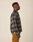 Peregrine Blunt Overshirt - Harry Check-Men's Shirts-Brooklyn-Vancouver-Yaletown-Canada