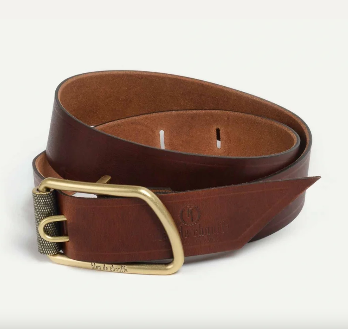 Bleu de Chauffe Maillon Pain Brule Belt-Men&#39;s Belts-Yaletown-Vancouver-Surrey-Canada