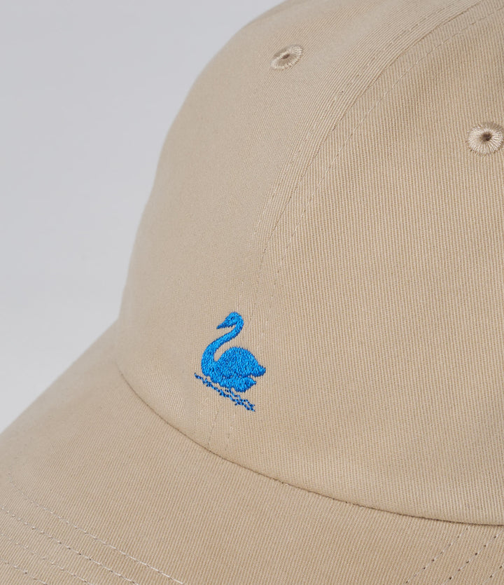 Merz Swan Logo Cap - light khaki-Men's Accessories-Brooklyn-Vancouver-Yaletown-Canada
