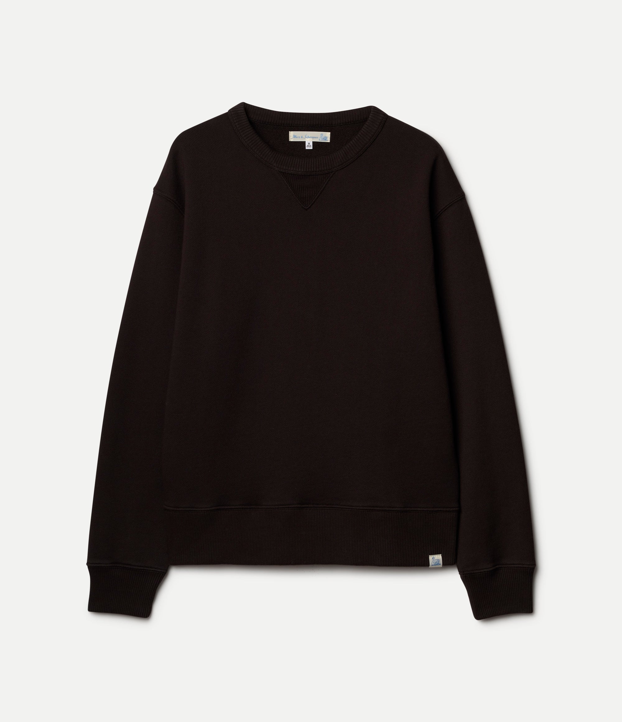 Merz Authentic Fleece Classic Fit Sweatshirt - Espresso-Men's Sweatshirts-Brooklyn-Vancouver-Yaletown-Canada