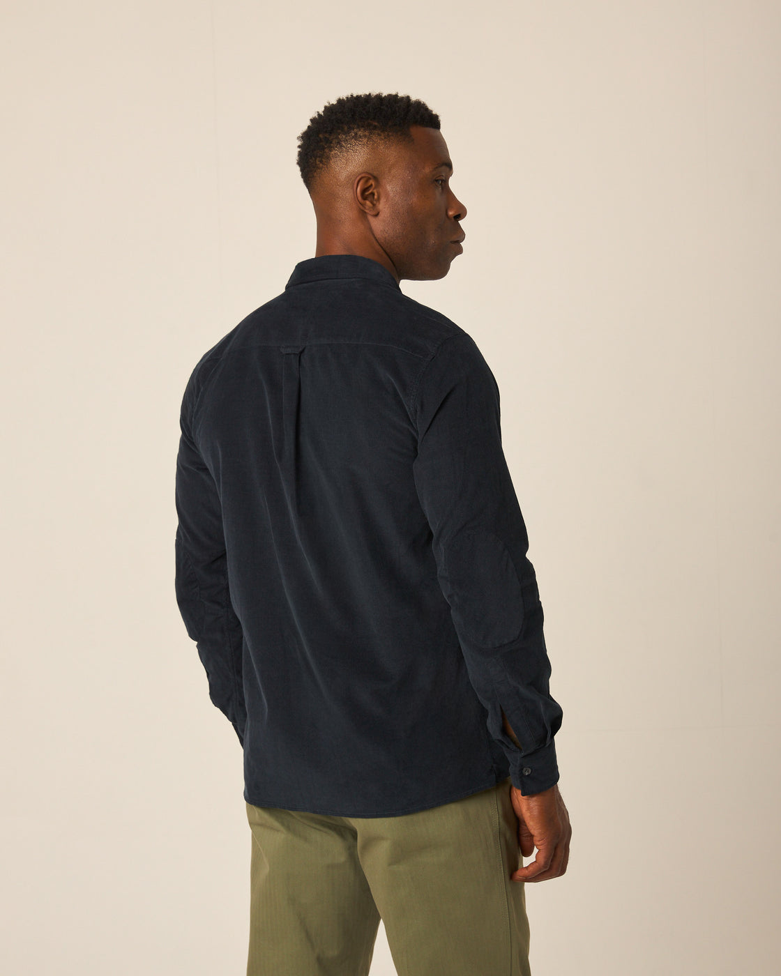 Peregrine Chalet Corduroy Shirt - Navy-Men's Shirts-Brooklyn-Vancouver-Yaletown-Canada