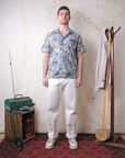 Outclass S/S Havana Shirt - Indigo Bloom-Men's Shirts-Brooklyn-Vancouver-Yaletown-Canada