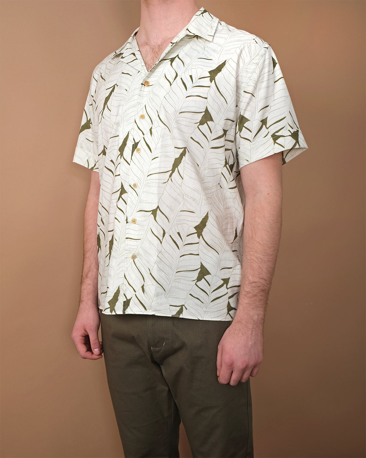 Outclass Banana leaf fleck Shirt-Men&#39;s Shirts-Brooklyn-Vancouver-Yaletown-Canada