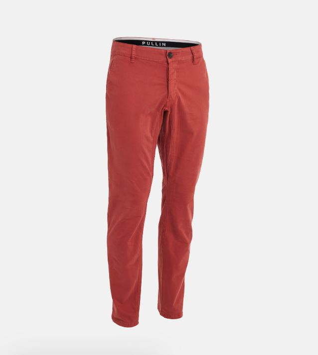 Pullin Dening Chino Pant Cherry SS24-Men&#39;s Pants-Yaletown-Vancouver-Surrey-Canada