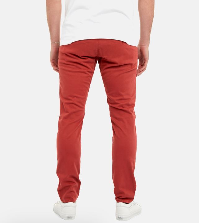 Pullin Dening Chino Pant Cherry SS24-Men's Pants-Yaletown-Vancouver-Surrey-Canada