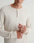 AG Bryce L/S Henley 5 Years Dried FW23-Men's T-Shirts-Yaletown-Vancouver-Surrey-Canada
