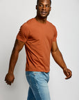 Easy Mondays Crew Neck Pumpkin-Men's T-Shirts-Brooklyn-Vancouver-Yaletown-Canada