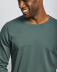 Easy Mondays L/S Crew Slub Shadow-Men's T-Shirts-Brooklyn-Vancouver-Yaletown-Canada