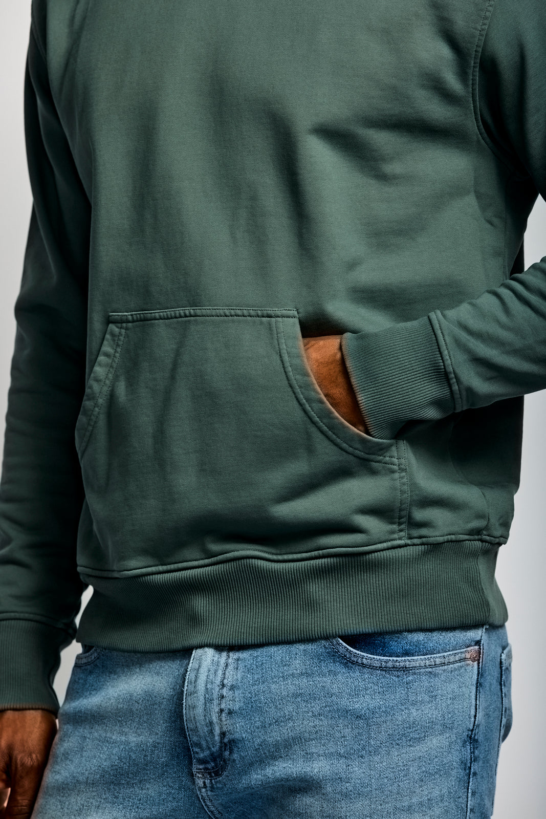 Easy Mondays Organic Cotton Hoodie Shadow-Men&#39;s Sweatshirts-Brooklyn-Vancouver-Yaletown-Canada