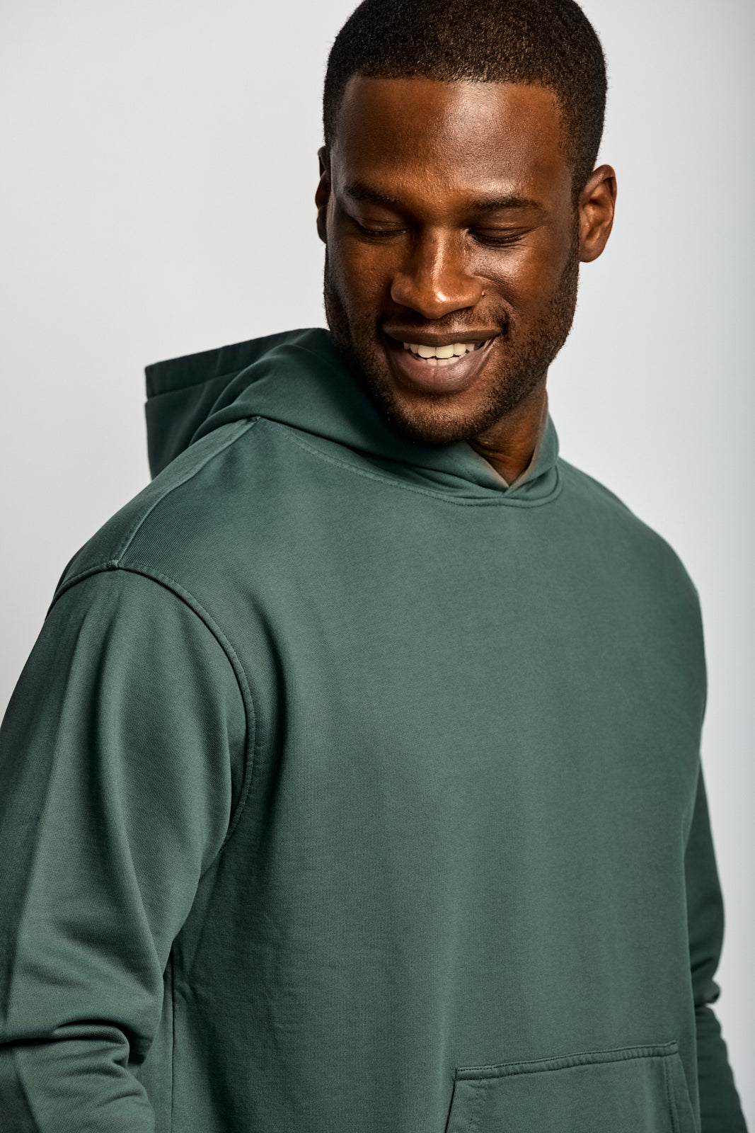 Easy Mondays Organic Cotton Hoodie Shadow-Men&#39;s Sweatshirts-Brooklyn-Vancouver-Yaletown-Canada