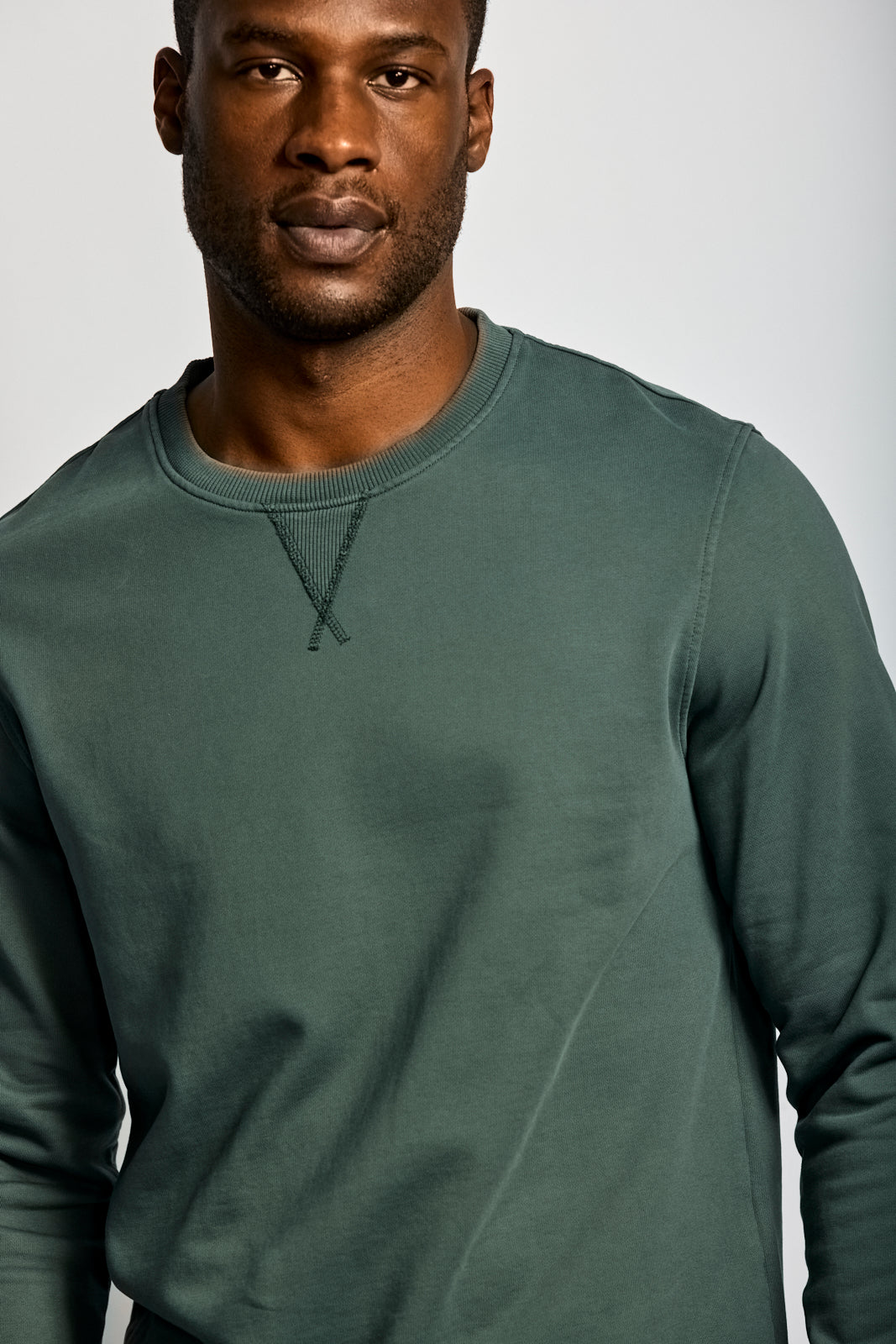 Easy Mondays Organic Cotton Sweatshirt Shadow-Men&#39;s Sweatshirts-Brooklyn-Vancouver-Yaletown-Canada