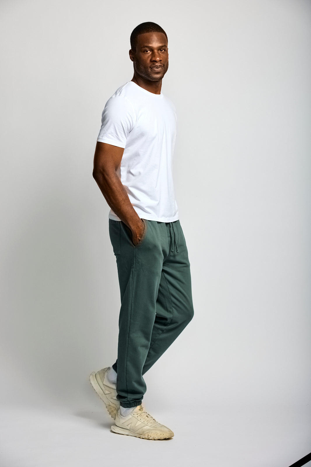 Easy Mondays Organic Cotton Sweatpant Shadow-Men's Pants-Brooklyn-Vancouver-Yaletown-Canada