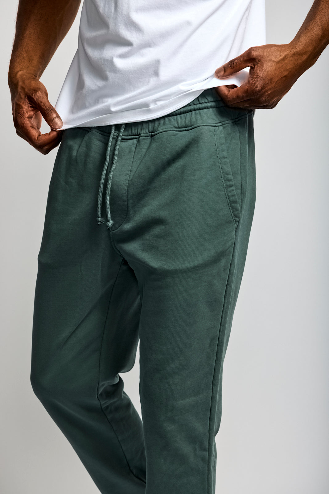 Easy Mondays Organic Cotton Sweatpant Shadow-Men&#39;s Pants-Brooklyn-Vancouver-Yaletown-Canada