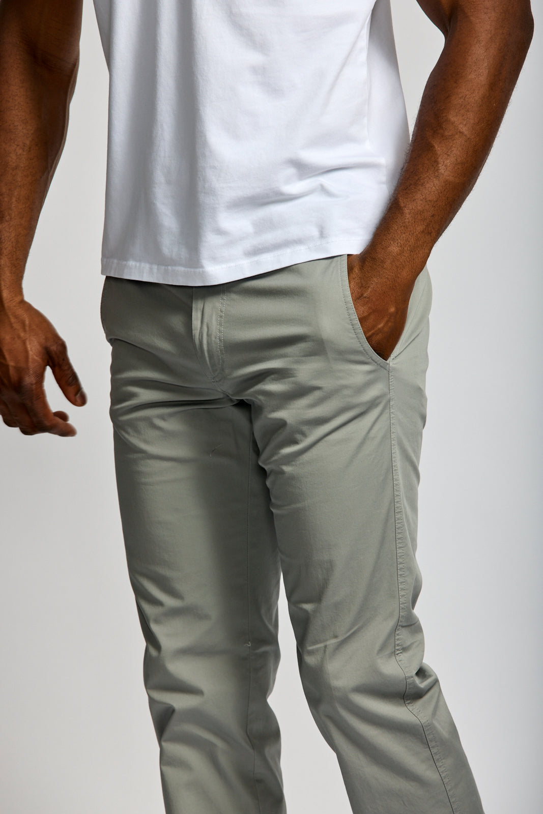 Easy Mondays Stretch Chino Pebble-Men&#39;s Pants-Brooklyn-Vancouver-Yaletown-Canada