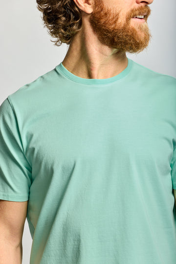 Easy Mondays Crew Neck T Mint-Men's T-Shirts-Brooklyn-Vancouver-Yaletown-Canada
