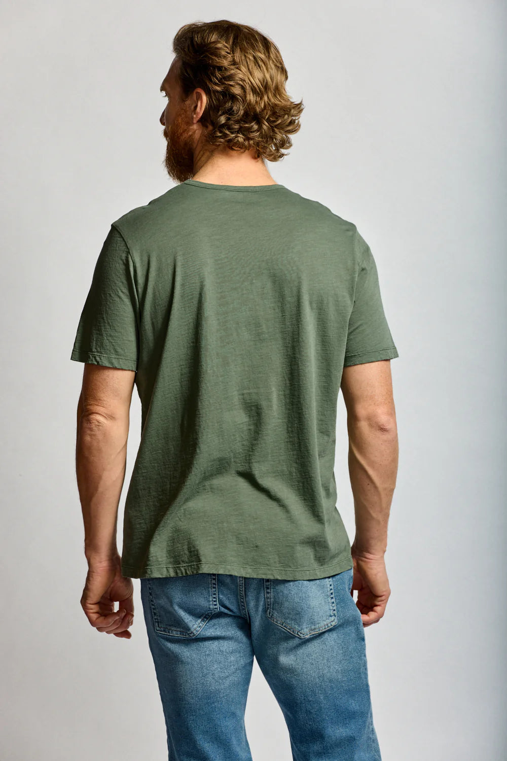 Easy Mondays Slub Cotton T Thyme-Men's T-Shirts-Brooklyn-Vancouver-Yaletown-Canada