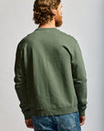 Easy Mondays Slub Cotton Sweatshirt Thyme-Men's Sweatshirts-Brooklyn-Vancouver-Yaletown-Canada