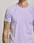 Easy Mondays Crew Neck T Lilac-Men's T-Shirts-Brooklyn-Vancouver-Yaletown-Canada