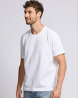 Easy Mondays Heavyweight Crew Neck T-Shirt - White