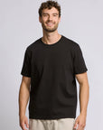Easy Mondays Heavyweight Crew Neck T-Shirt - Black