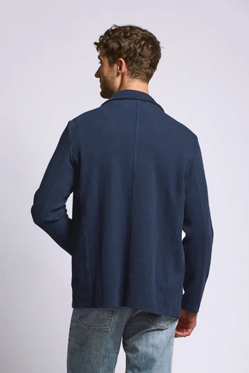 Easy Mondays Everyday Blazer Waffle - Navy-Men's Blazers-Brooklyn-Vancouver-Yaletown-Canada