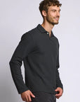 Easy Mondays Long Sleeve Pique Polo - Everglade