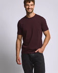 Easy Mondays Crew Neck T-Shirt - Oxblood