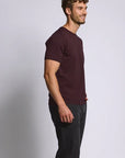 Easy Mondays Crew Neck T-Shirt - Oxblood