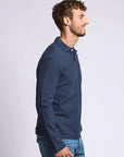 Easy Mondays Long Sleeve Pique Polo - Abyss