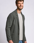 Easy Mondays Everyday Blazer Waffle - Shadow-Men's Blazers-Brooklyn-Vancouver-Yaletown-Canada