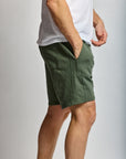 Easy Mondays Slub Cotton Short Thyme-Men's Shorts-Brooklyn-Vancouver-Yaletown-Canada